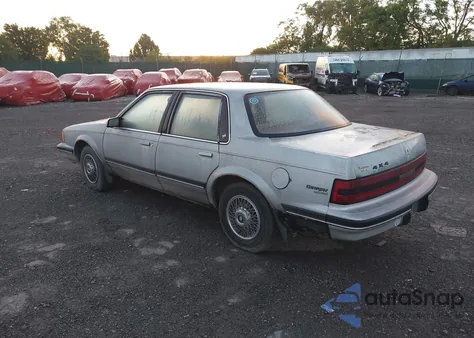 1990 Buick Century Limited из США, поврежденный, VIN 1G4AL54N8L6488917